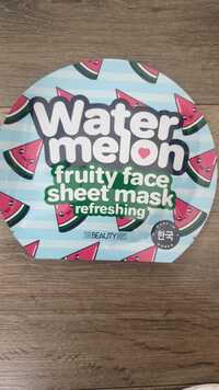 THE BEAUTY DEPT - Watermelon - Fruity face sheet mask refreshing