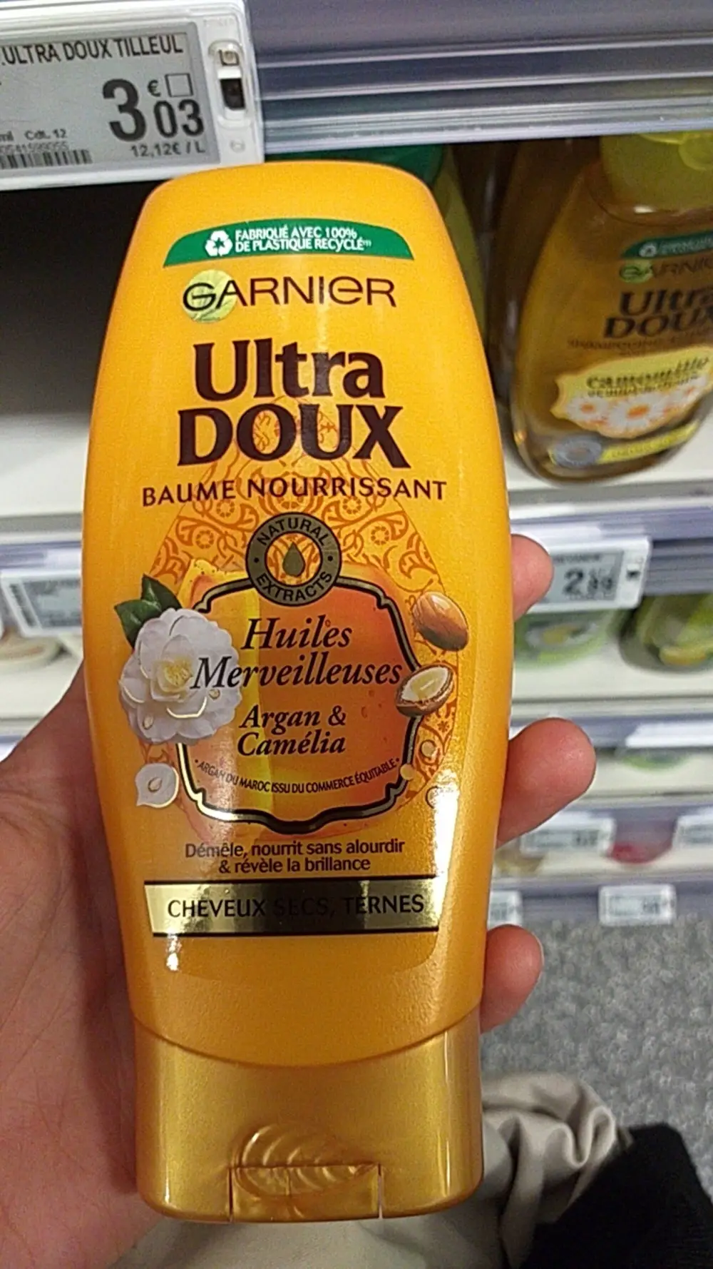 GARNIER - Ultra doux - Baume nourrissant