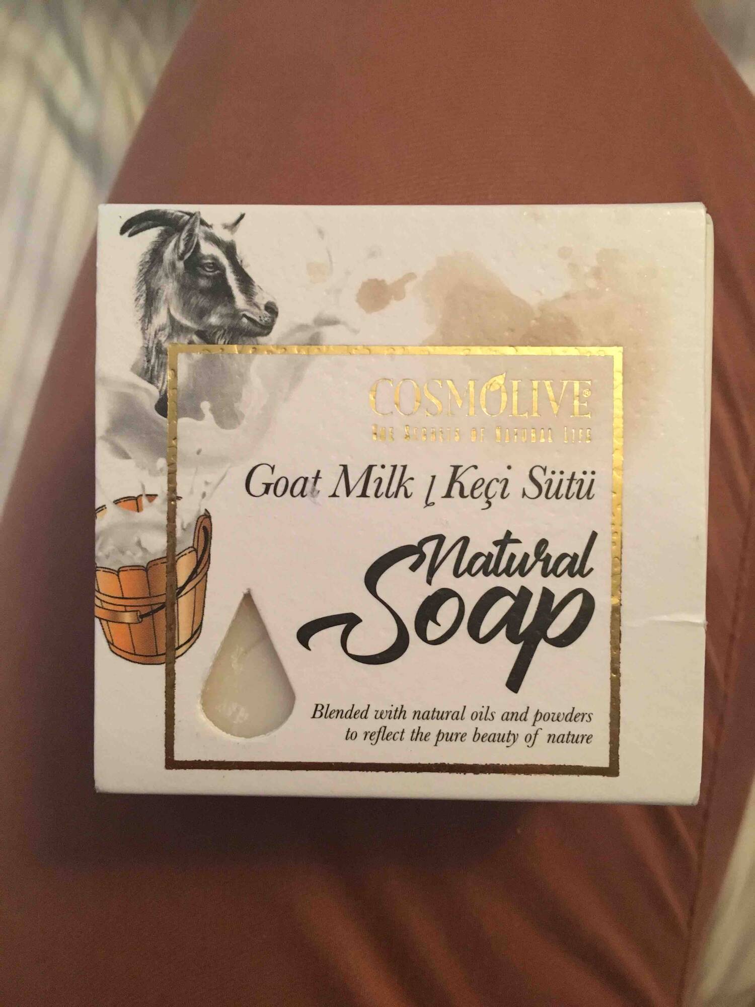 COSMOLIVE - Goat milk - Natural soap