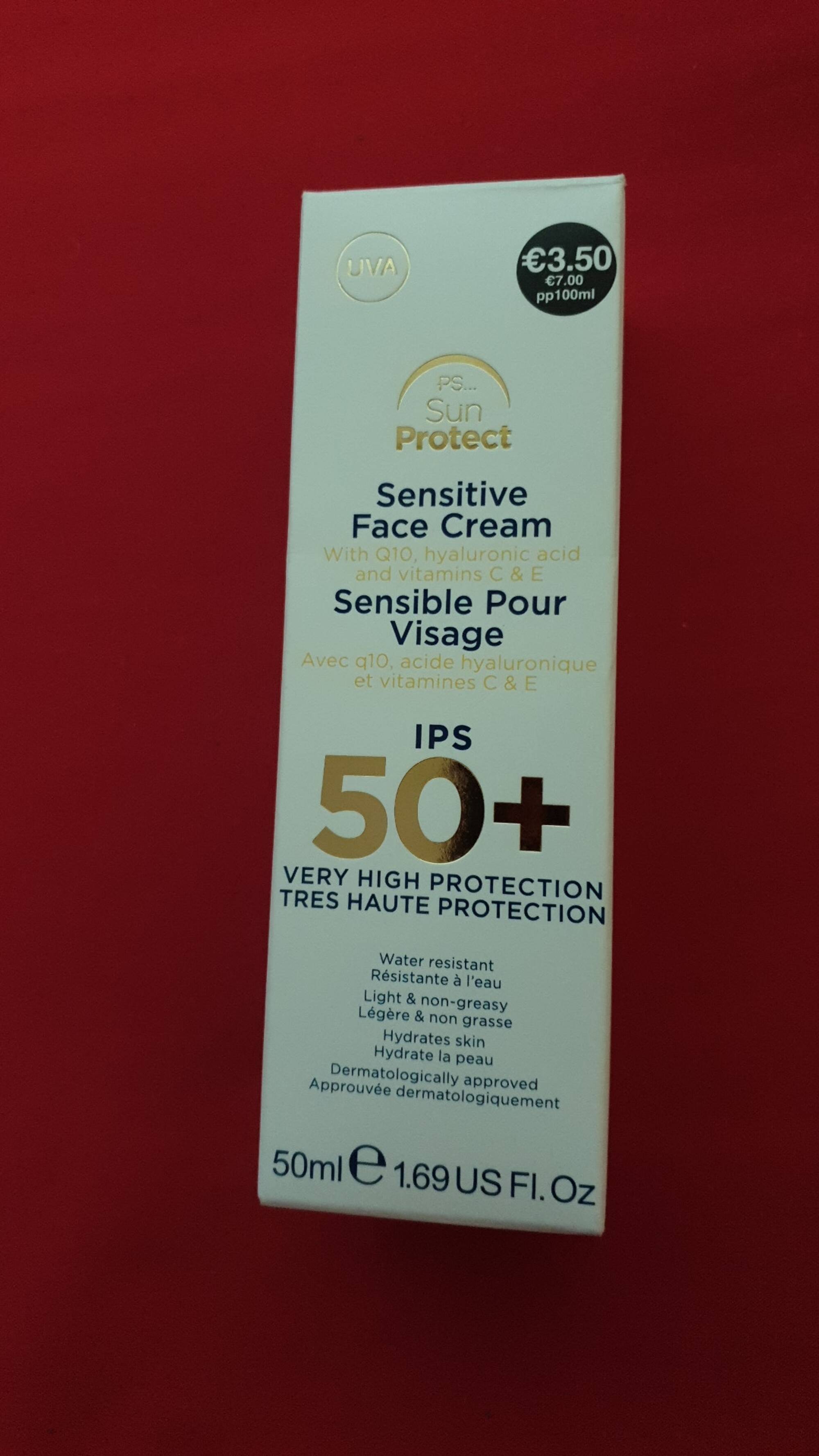 PRIMARK - PS... Sun protect - Sensitive face cream IPS 50+