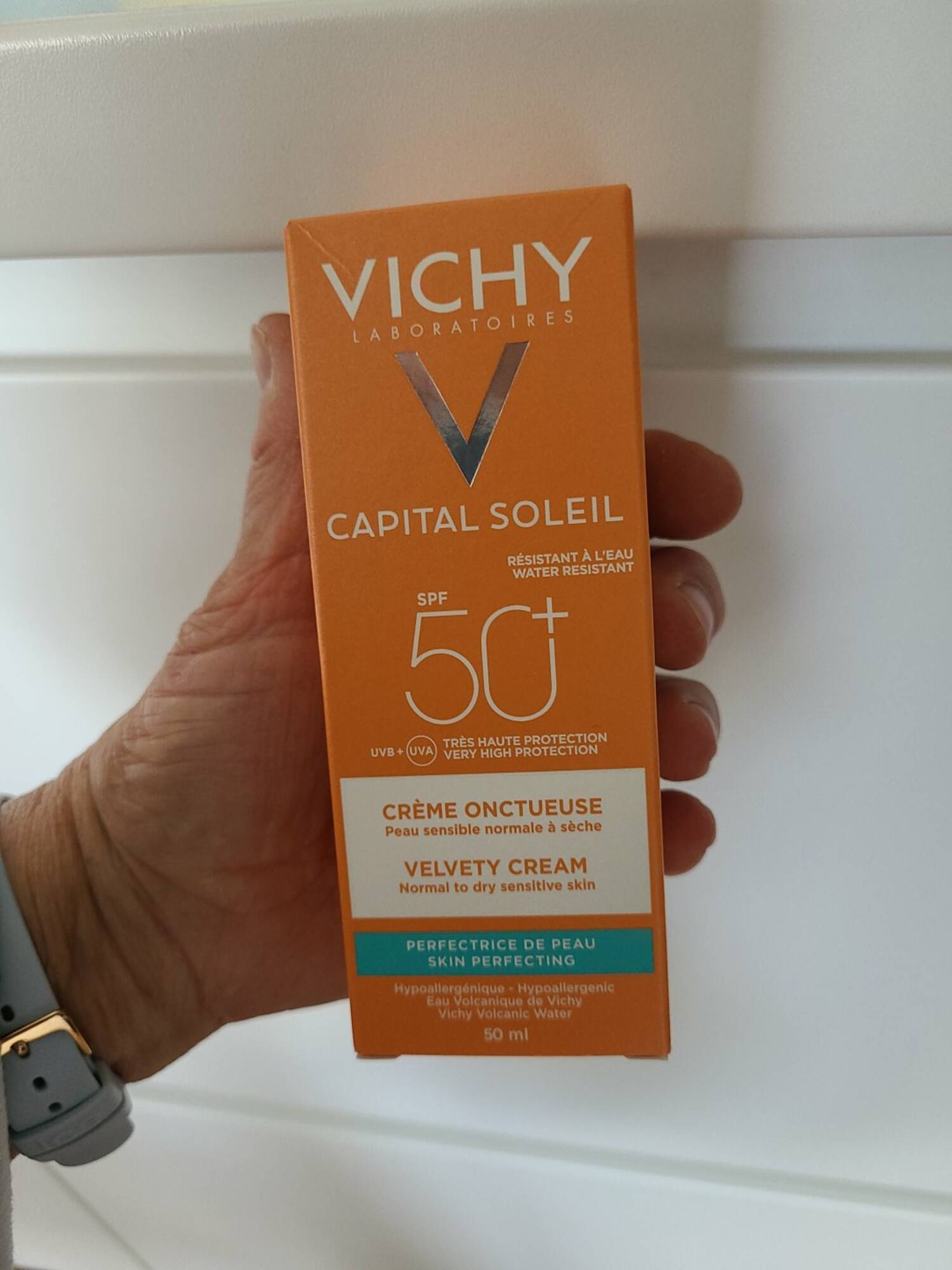 Capital Soleil - Crème onctueuse perfectrice de peau SPF 50+