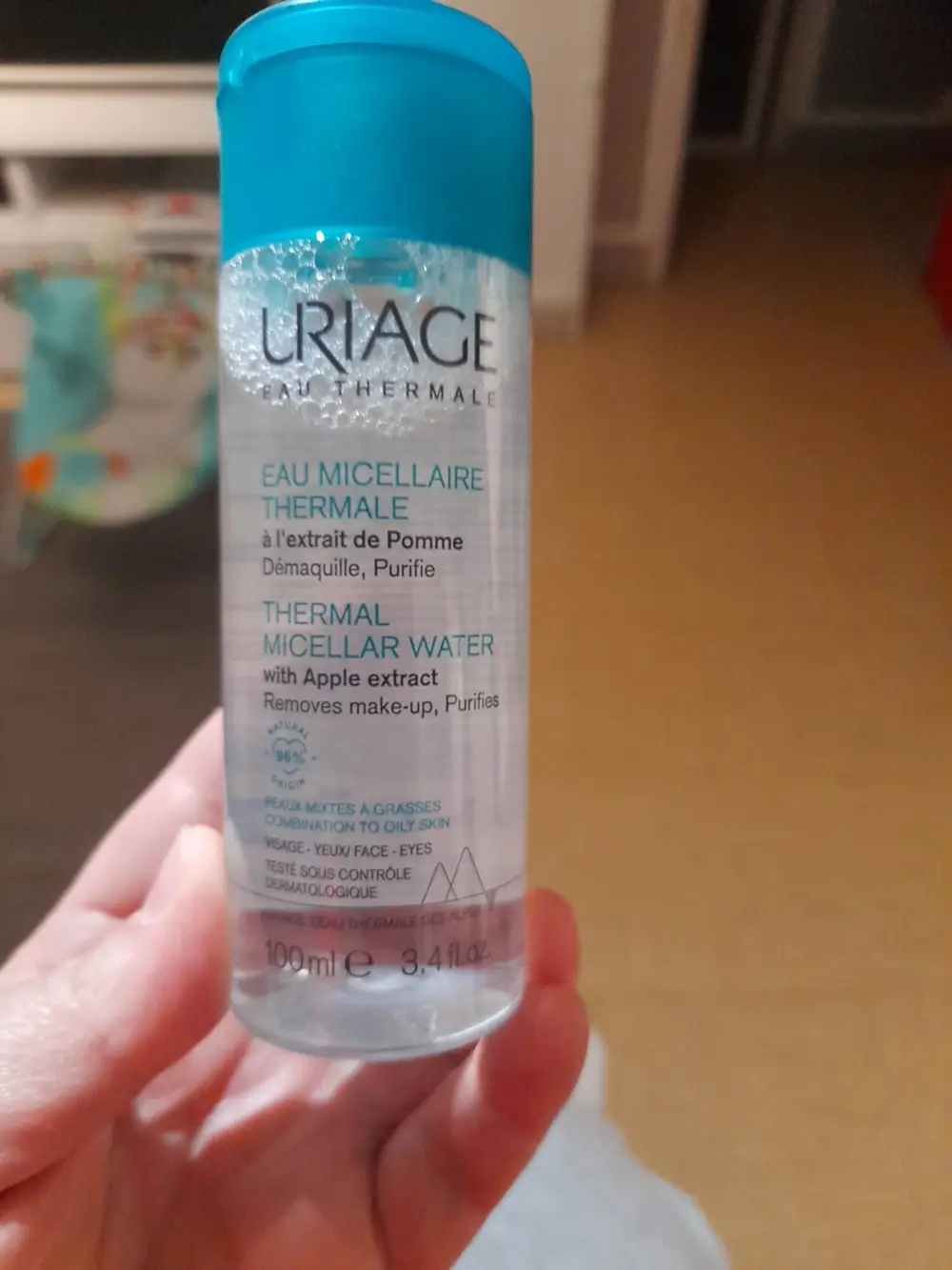 URIAGE - Eau micellaire thermale à l'extrait de pomme