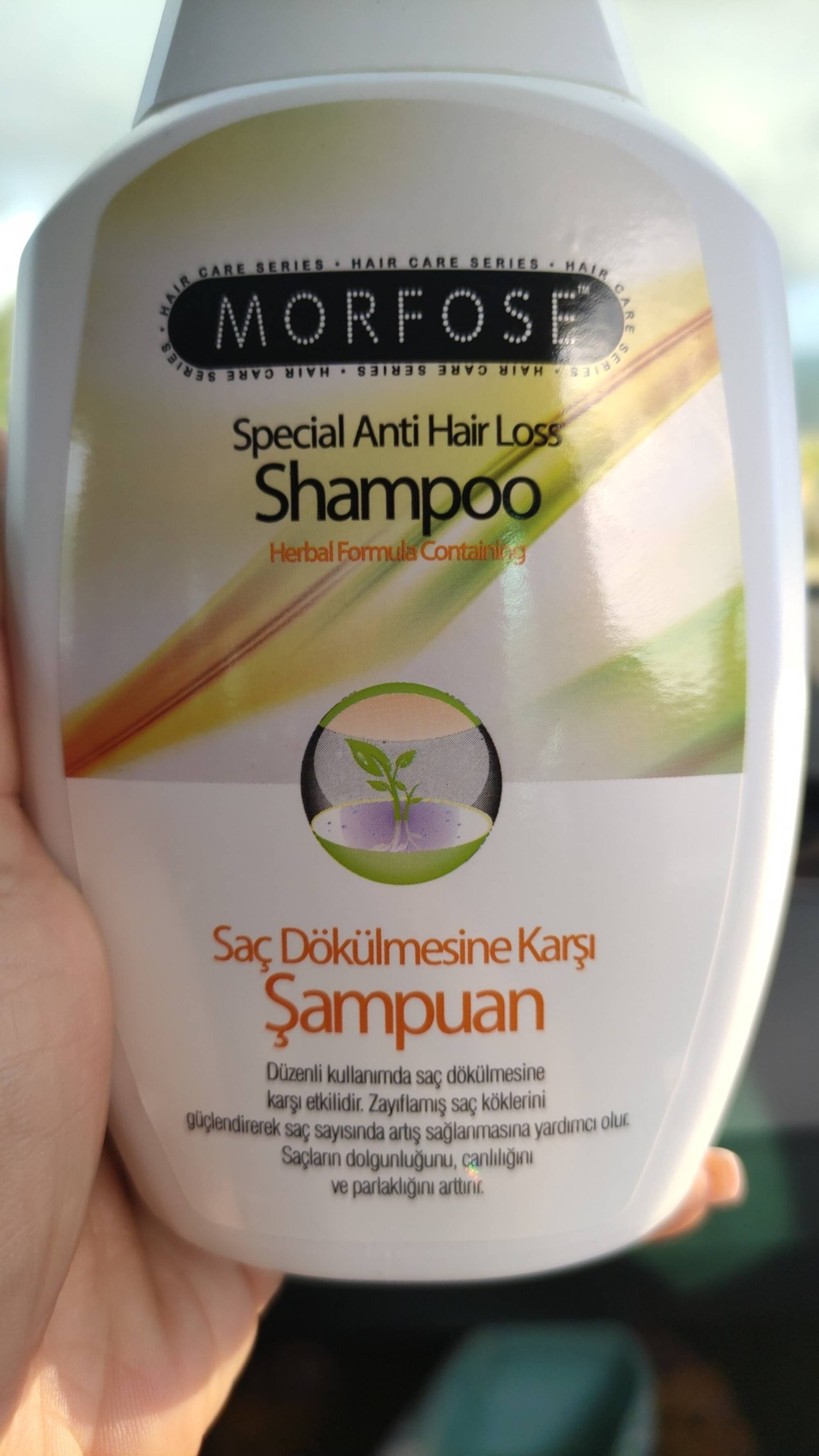 MORFOSE - Special anti hair loss - Shampoo