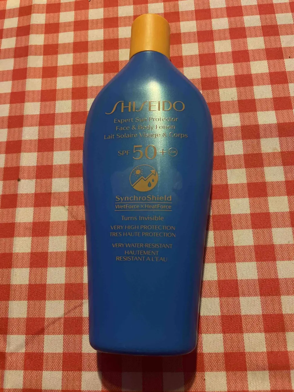 SHISEIDO - Lait solaire visage & corps SPF 50+ 