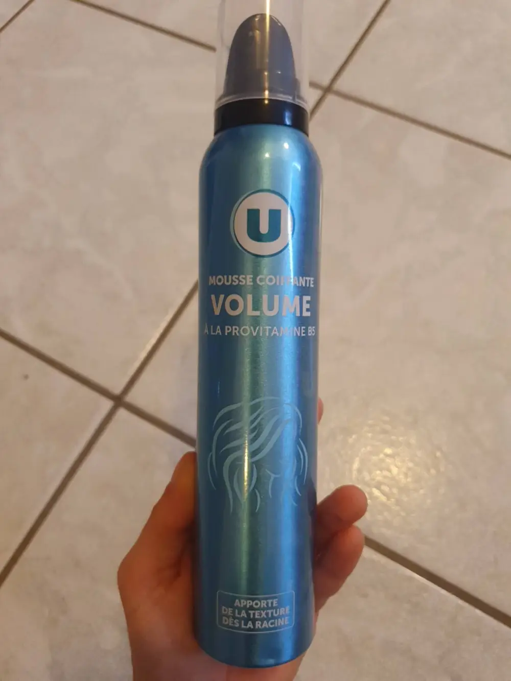 BY U - Mousse coiffante volume à la provitamine B5