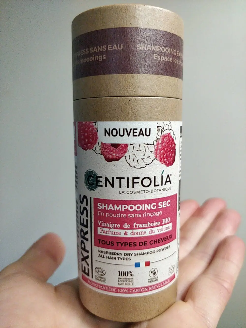 CENTIFOLIA - Shampooing sec en poudre