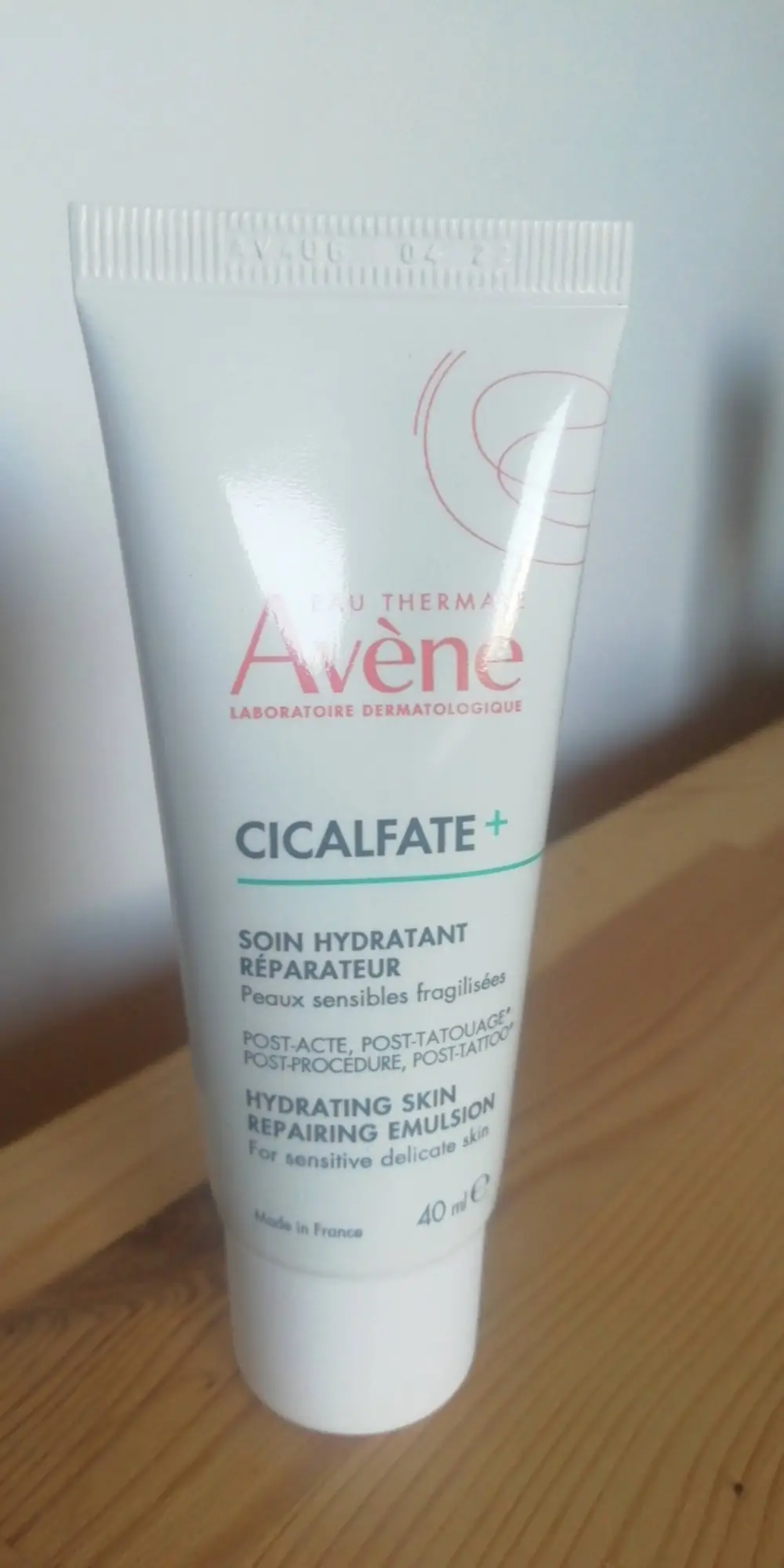 AVÈNE - Cicalfate + - Soin hydratant réparateur
