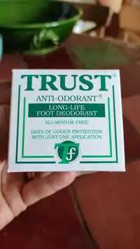 TRUST - Anti-odorant - Long-life foot deodorant