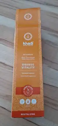 KHADI - Orange vitality - Shampoo 