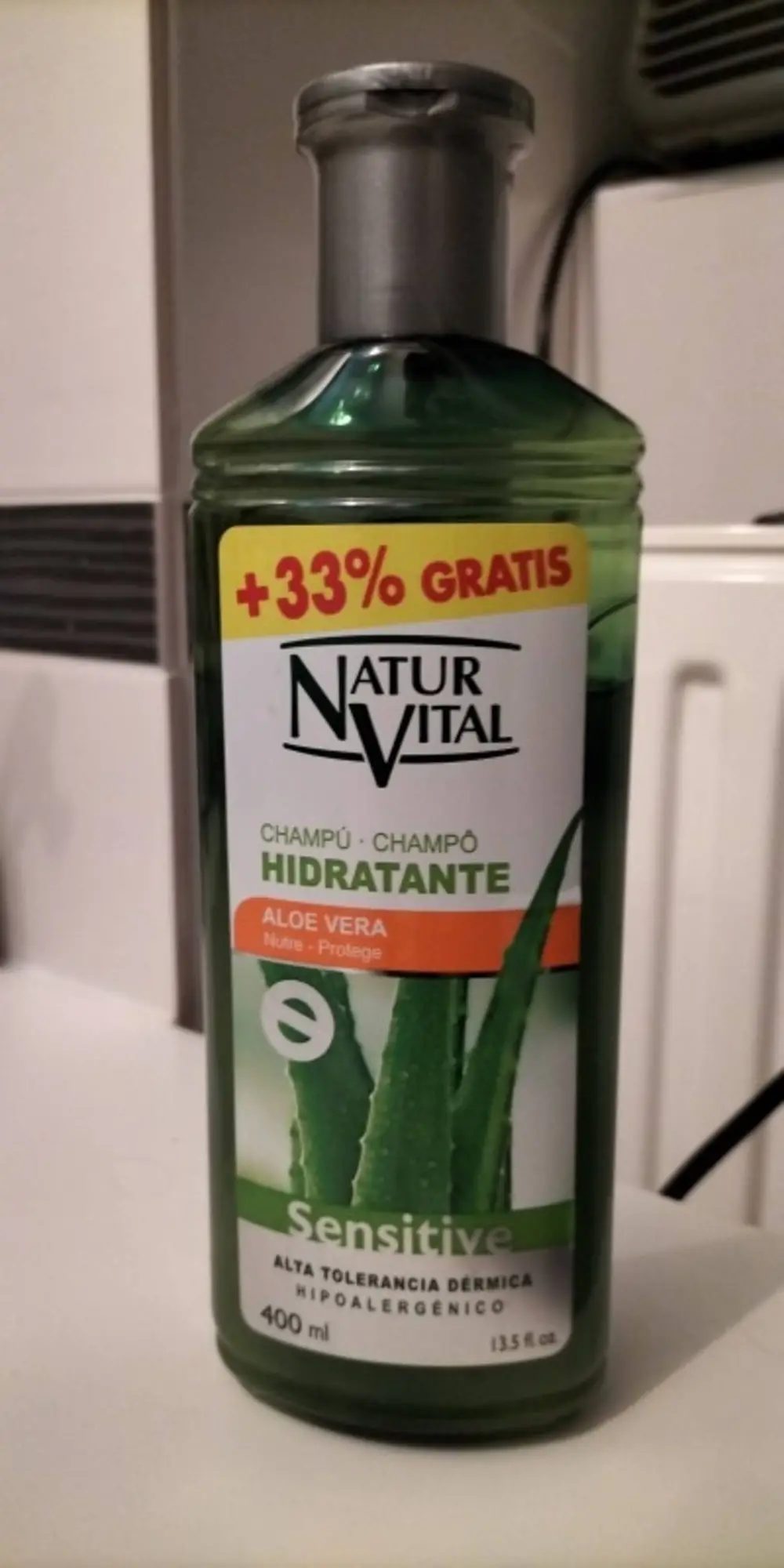 NATUR VITAL - Sensitive - Champô hidratante aloe vera