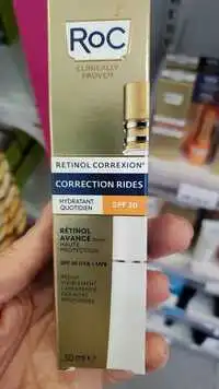 ROC - Retinol correxion - Correction rides hydratant quotidien SPF 30