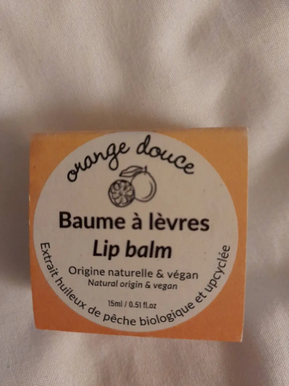 MALOU MARIUS - Baume à lèvres orange douce