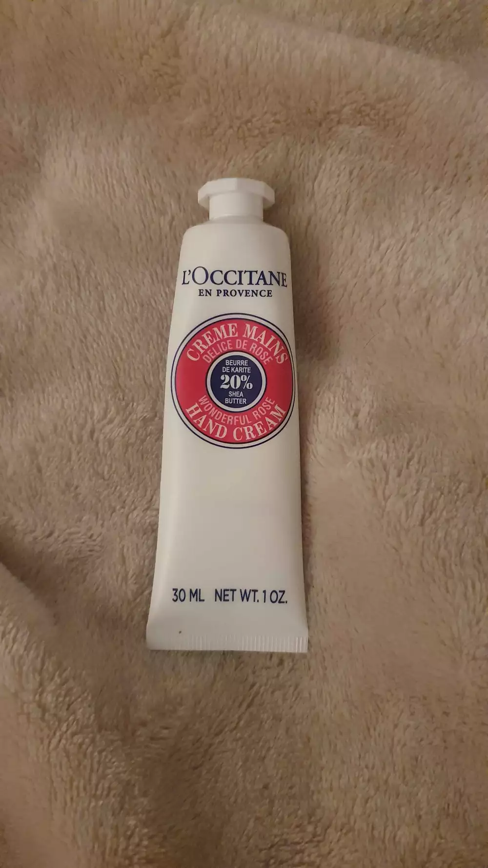 L'OCCITANE - Crème mains delice de rose