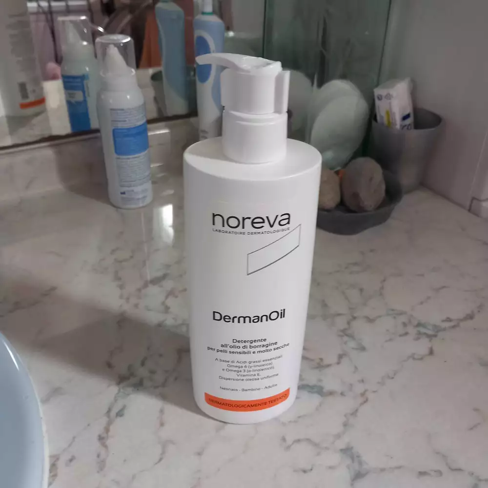 NOREVA - Dermanoil - Detergente all'olio di borragine