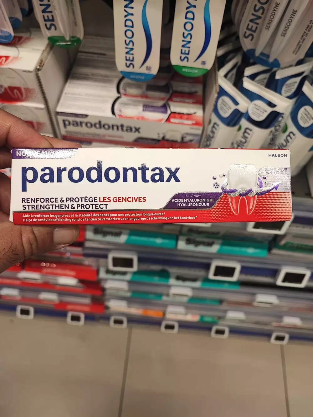 PARODONTAX - Dentifrice renforce & protège les gencives