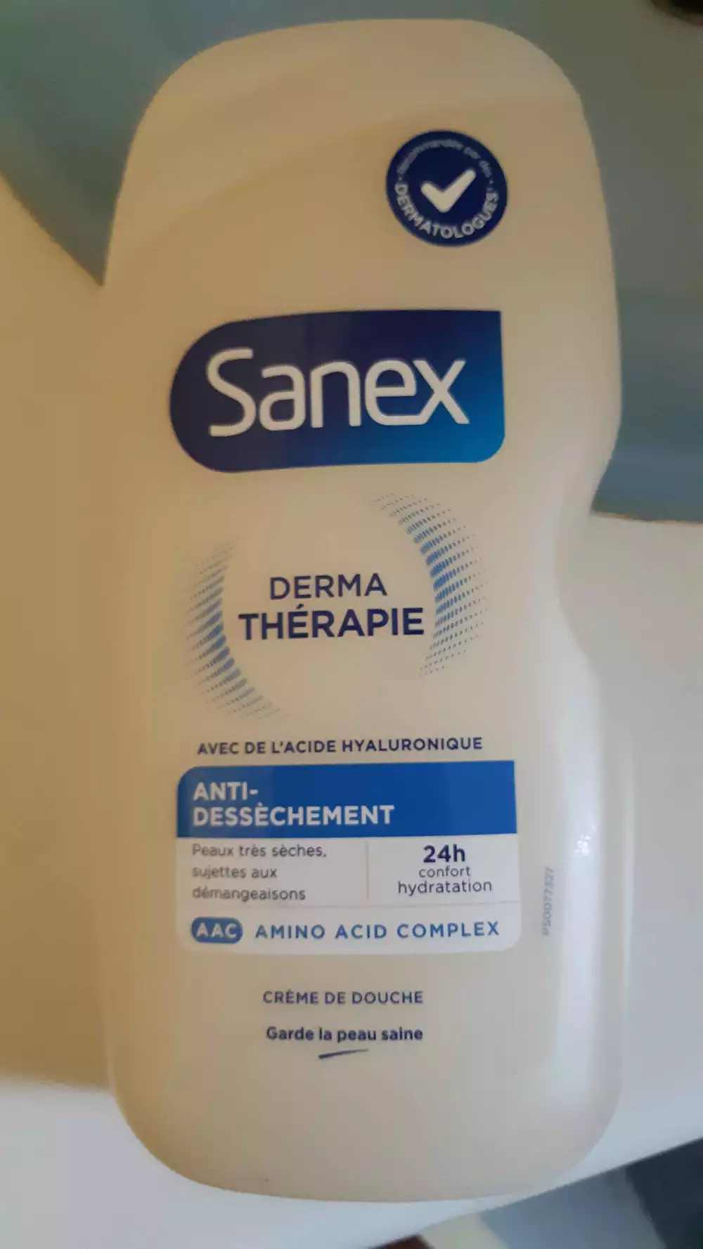 SANEX - Derma thérapie - Crème de douche anti-dessèchement
