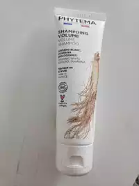 PHYTEMA - Shampooing volume ginseng blanc & guarana bio