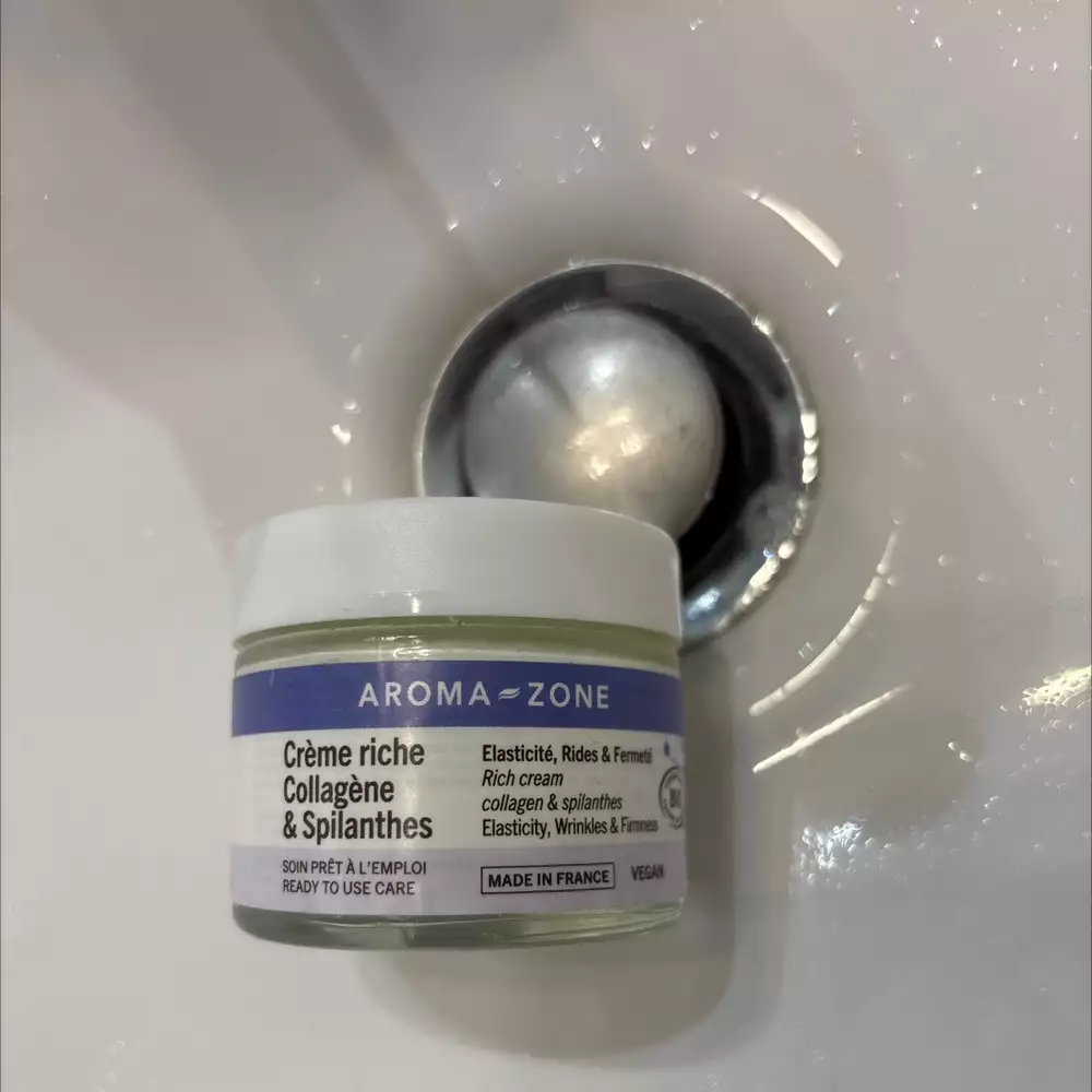 AROMA-ZONE - Crème riche collagène & spilanthes