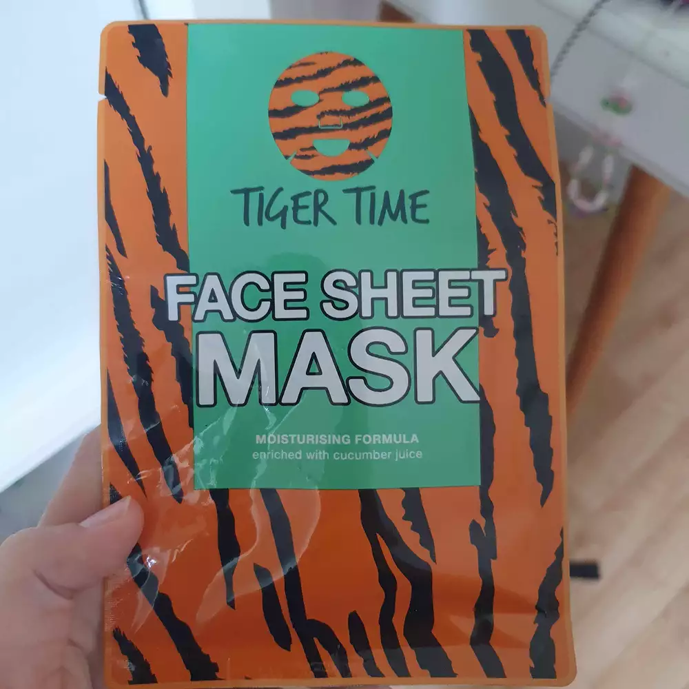 ACTION - Tiger time - Face sheet mask