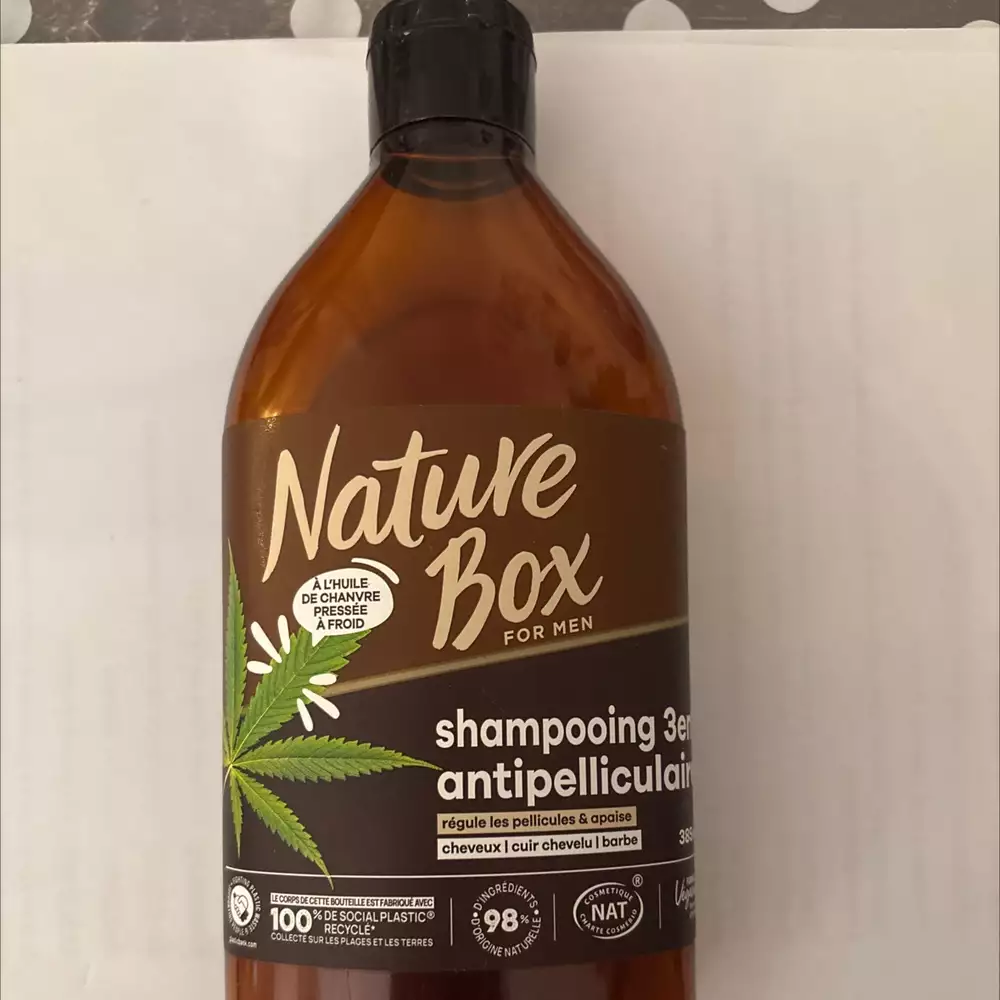 NATURE BOX - Shampooing 3 en 1 antipelliculaire for men