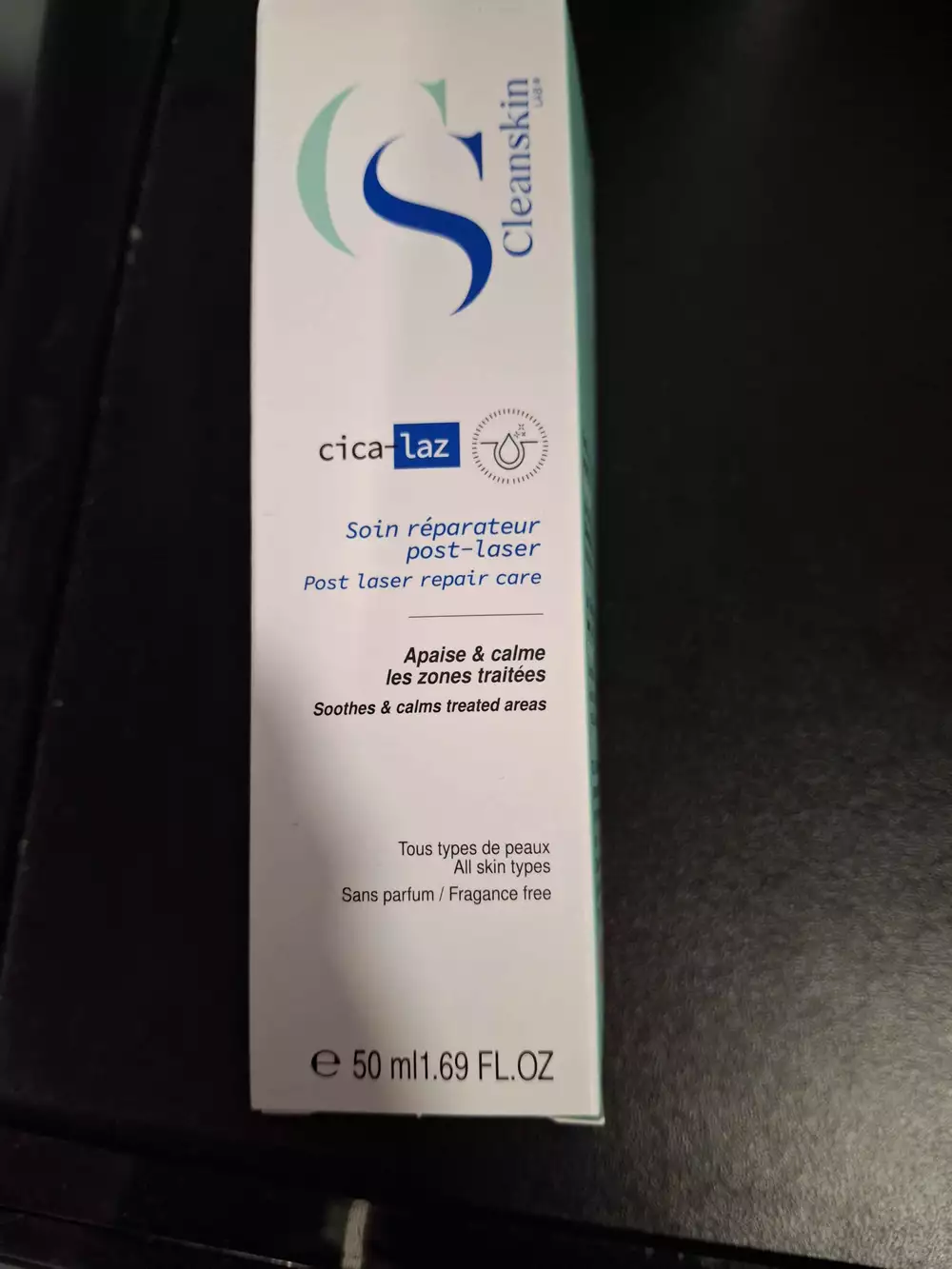 CLEANSKIN - Cica-laz - Soin réparateur post-laser