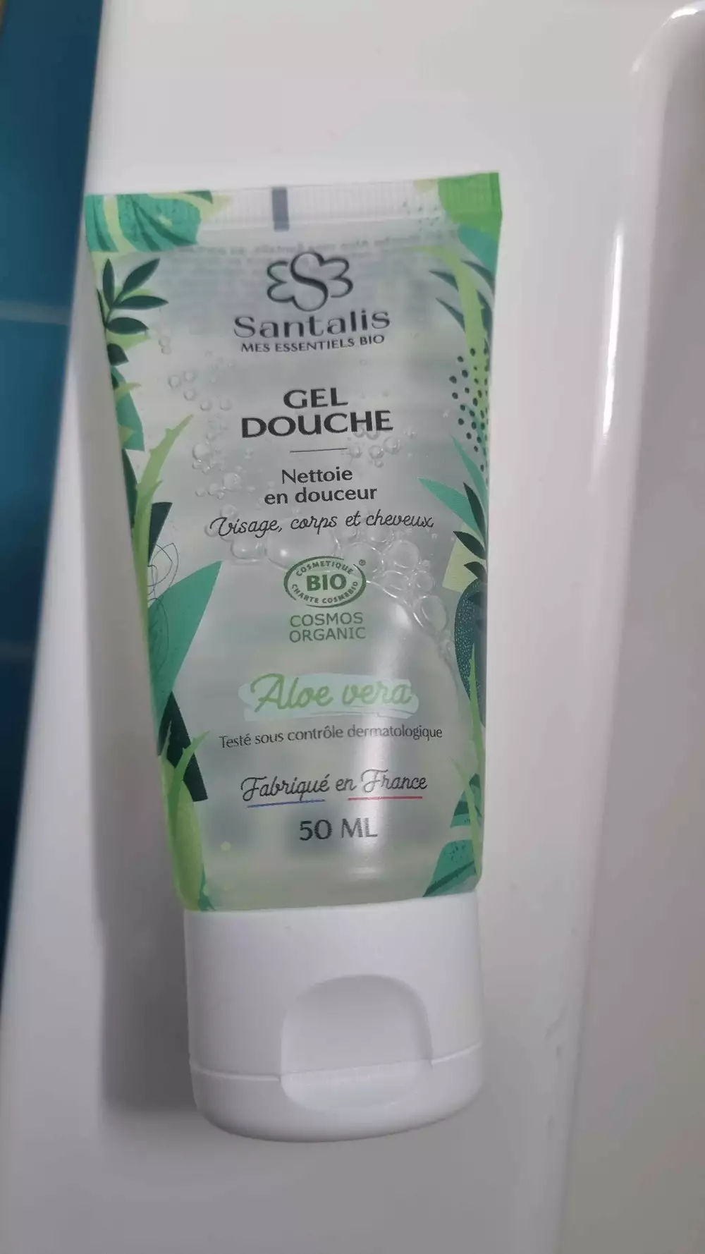 SANTALIS - Gel douche aloe vera