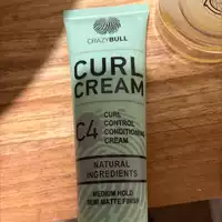 CRAZY BULL - Curl cream - C4 curl control conditioning cream