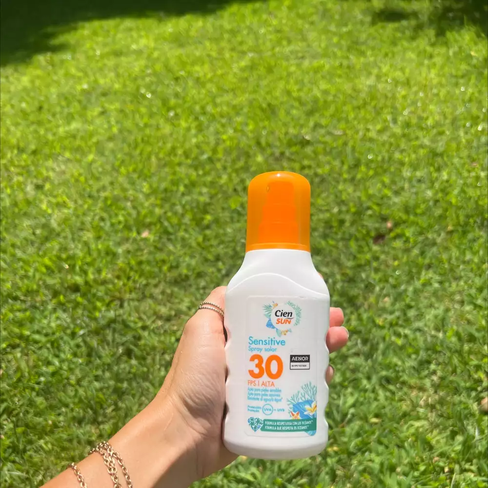 LIDL - Cien sun sensitive - Spray solar FPS 30