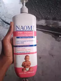 NAOMI - Lait calmant nettoyant pour bébé