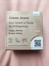 COMME AVANT - Soin lavant à l'huile de Millepertuis 