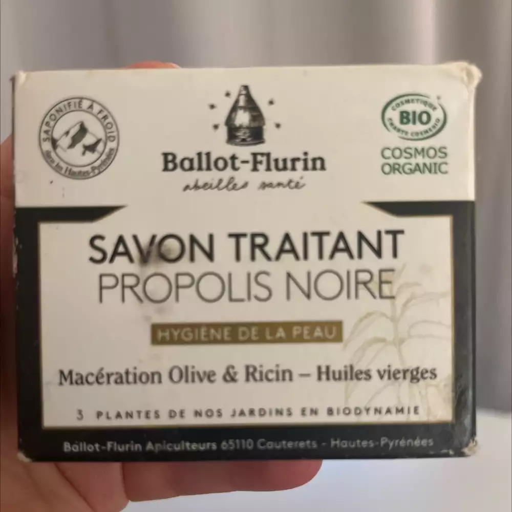 BALLOT-FLURIN - Propolis noire - Savon traitant