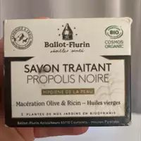 BALLOT-FLURIN - Propolis noire - Savon traitant