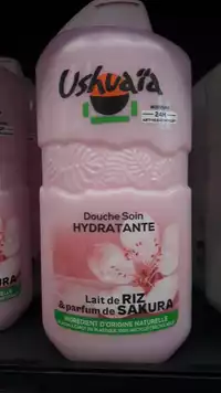 USHUAÏA - Douche soin hydratante lait de riz & parfum de sakura