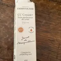 EMBRYOLISSE - CC cream + soin perfecteur de teint doré