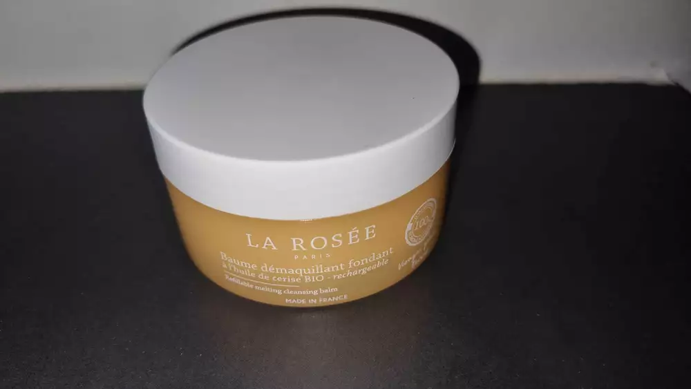 LA ROSÉE - Baume démaquillant fondant à l'huile de cerise