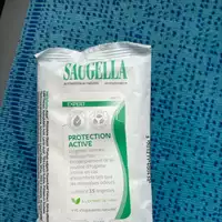 SAUGELLA - Protection active - 15 Lingettes intimes nettoyantes