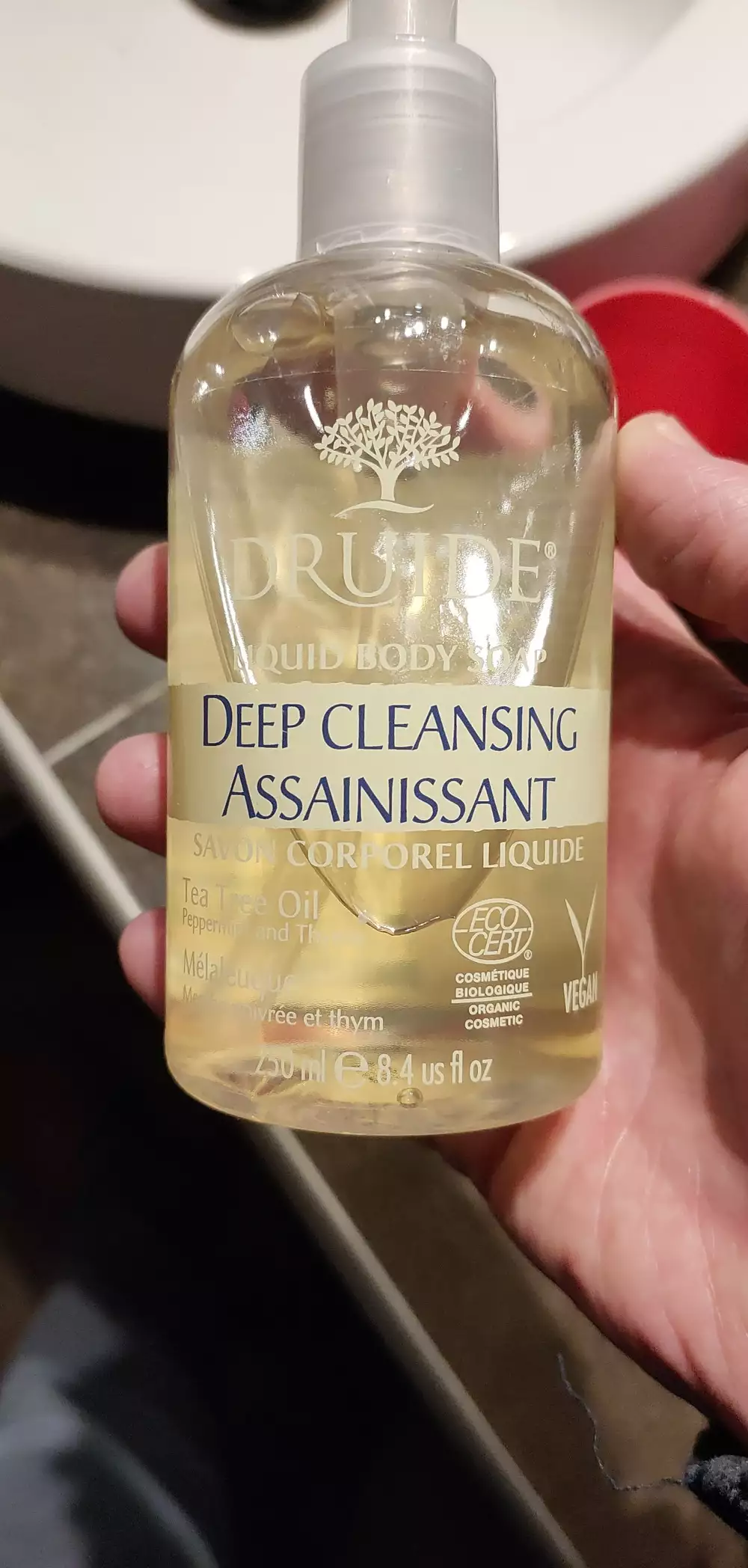 DRUIDE - Assainissant - Savon corporel liquide