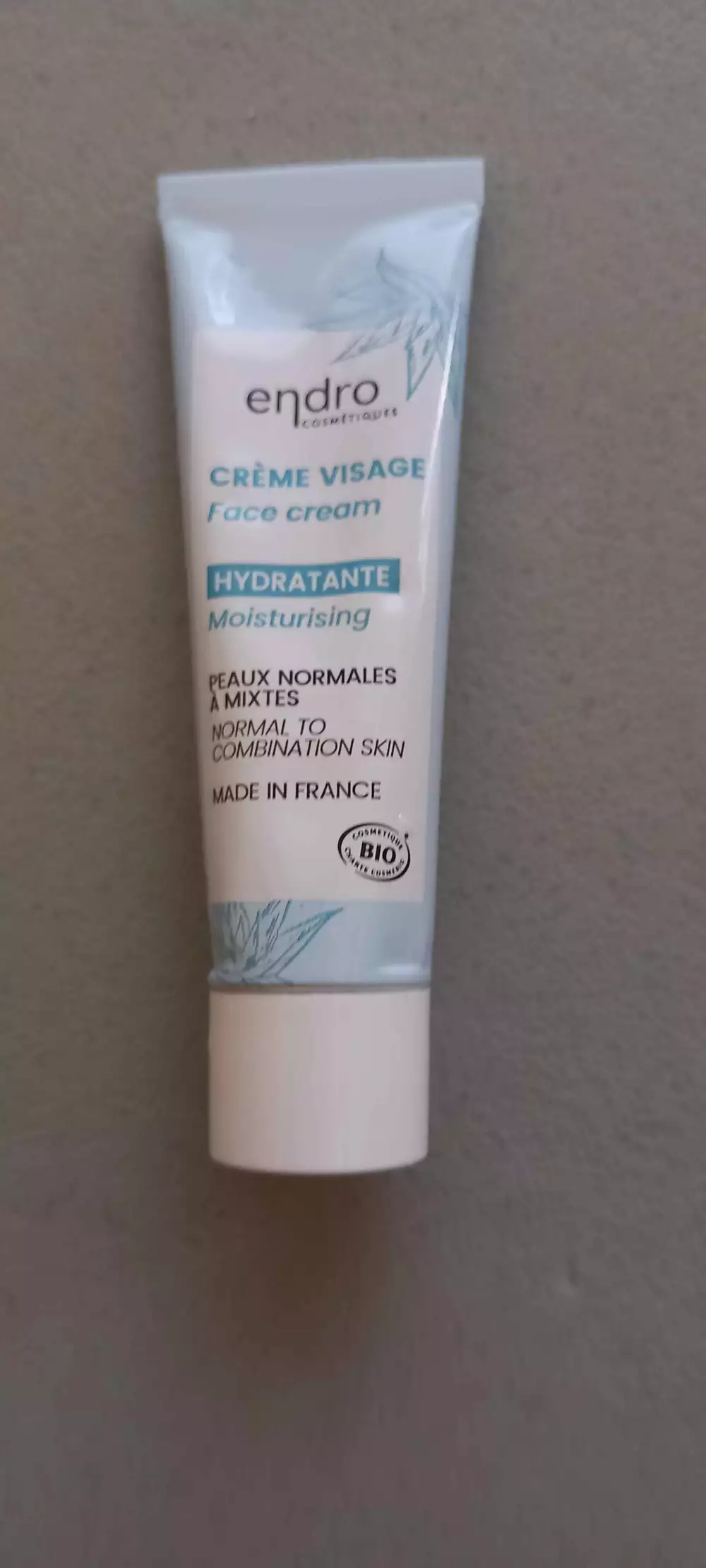 ENDRO COSMETIQUES - Crème visage hydratante peaux normales à mixtes
