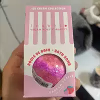 INUWET - Boule de bain parfum fraise