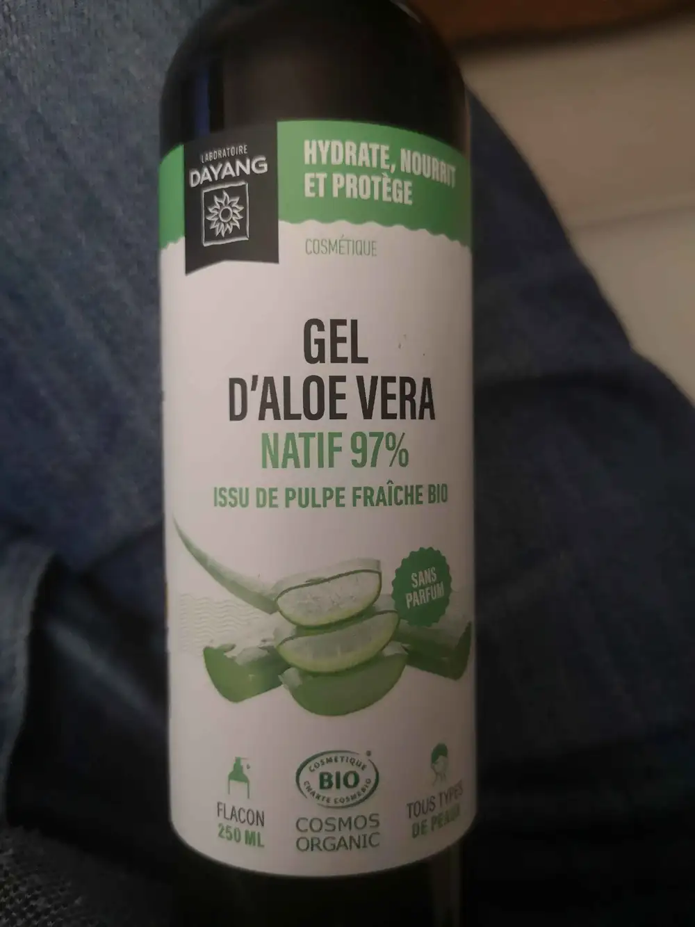 DAYANG - Gel d'aloe vera natif 97%