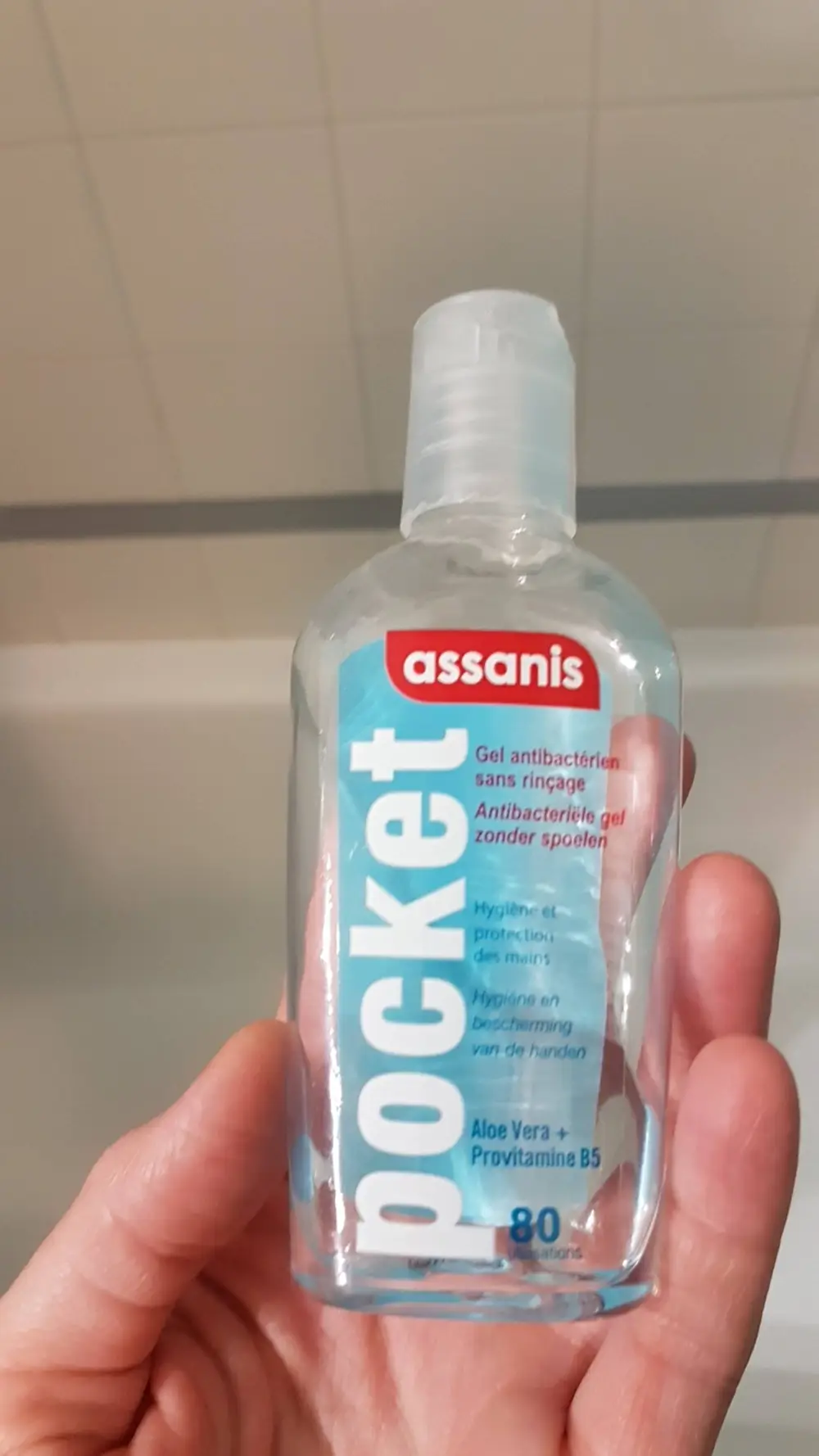 ASSANIS  - Pocket - Gel antibactérien mains