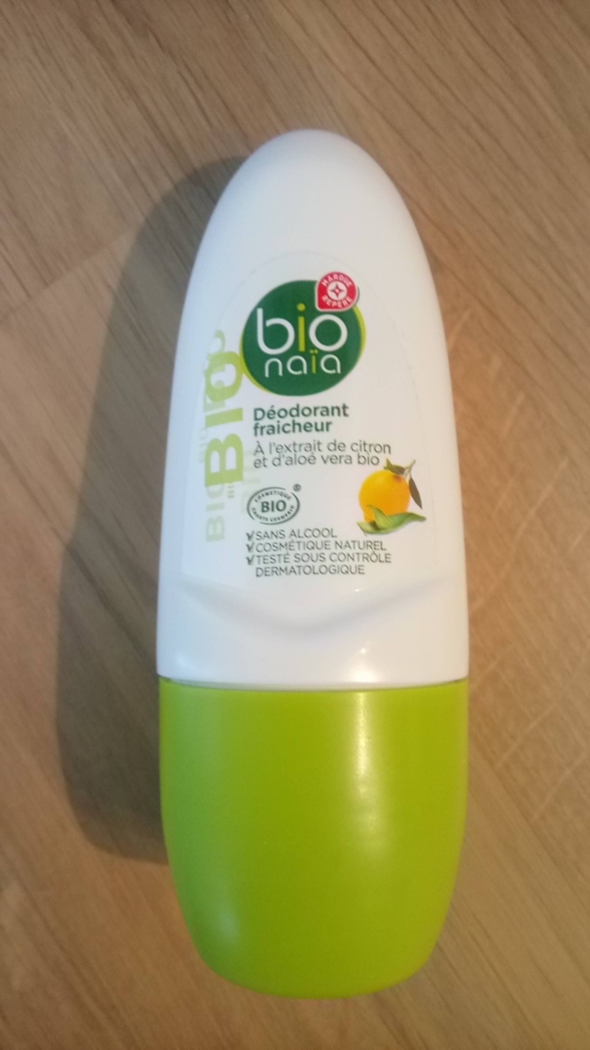 MARQUE REPÈRE - Bionaïa - Déodorant fraîcheur au citron bio
