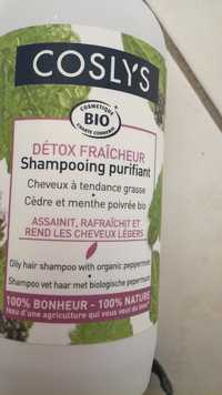 COSLYS - Détox fraîcheur - Shampooing purifiant bio