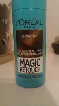 L'ORÉAL - Magic retouch - Spray instantané effaceur de racines le châtain