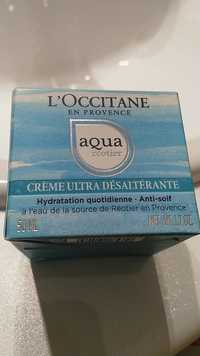 L'OCCITANE - Aqua réotier - Crème ultra désaltérante