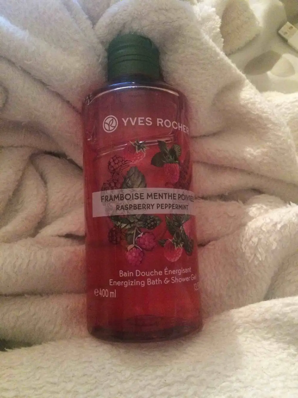 YVES ROCHER - Bain Douche Énergisant - Framboise menthe poivrée  