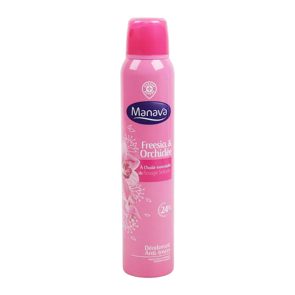 MARQUE REPÈRE - Déodorant freesia et orchidée - 200 ml