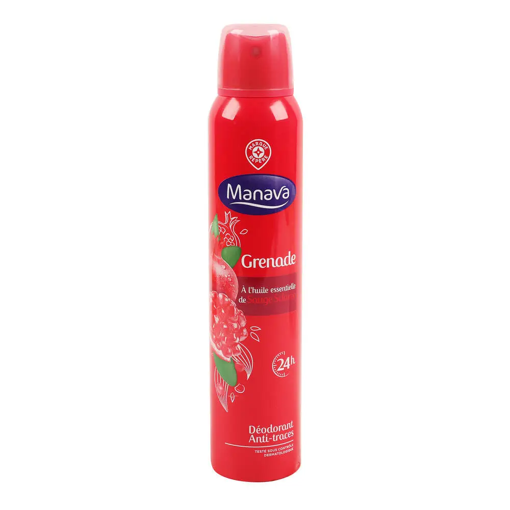 MARQUE REPÈRE - Déodorant fraîcheur grenade et litchi - 200 ml