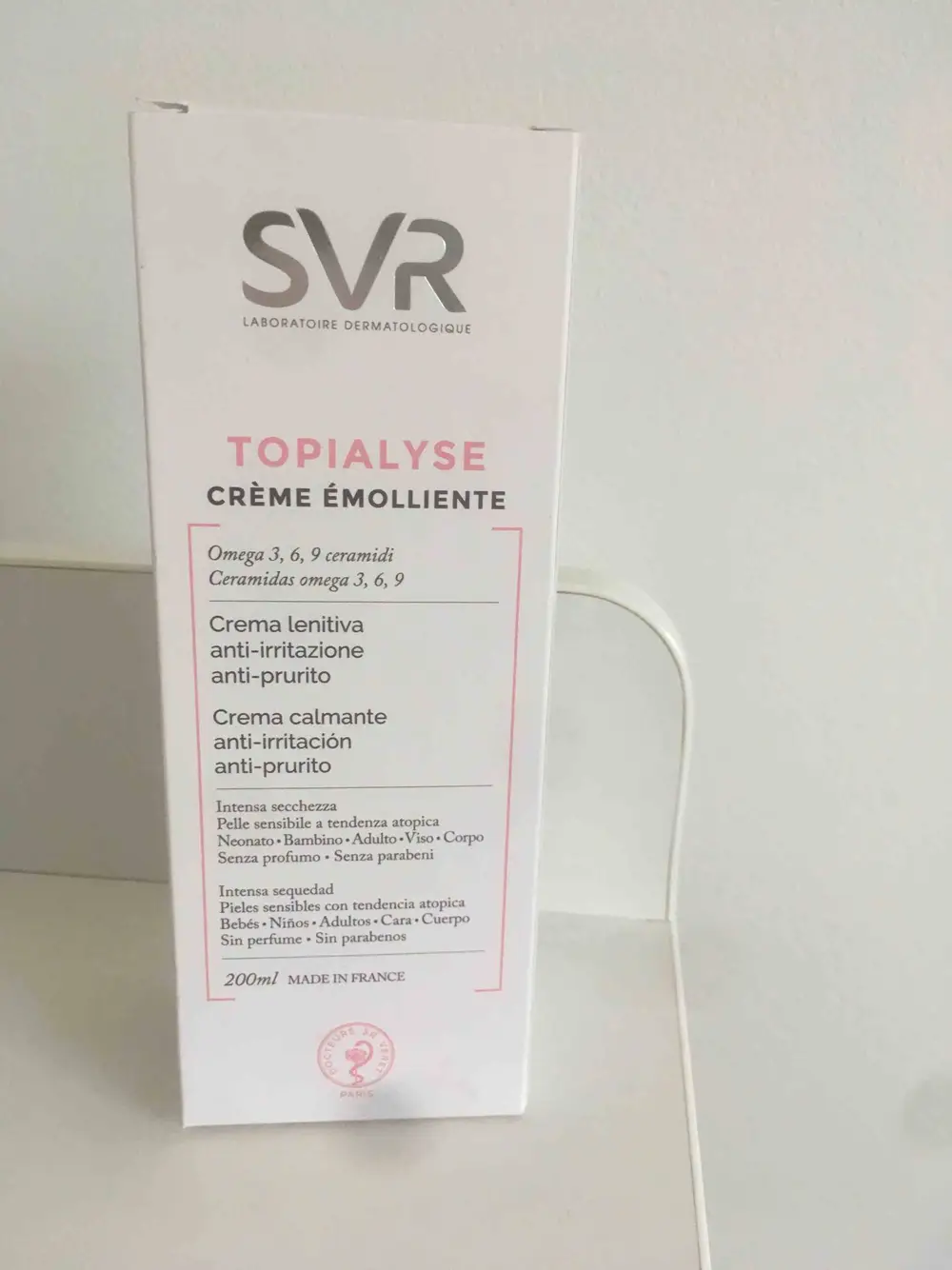 SVR LABORATOIRE DERMATOLOGIQUE - Topialyse - Crème émolliente