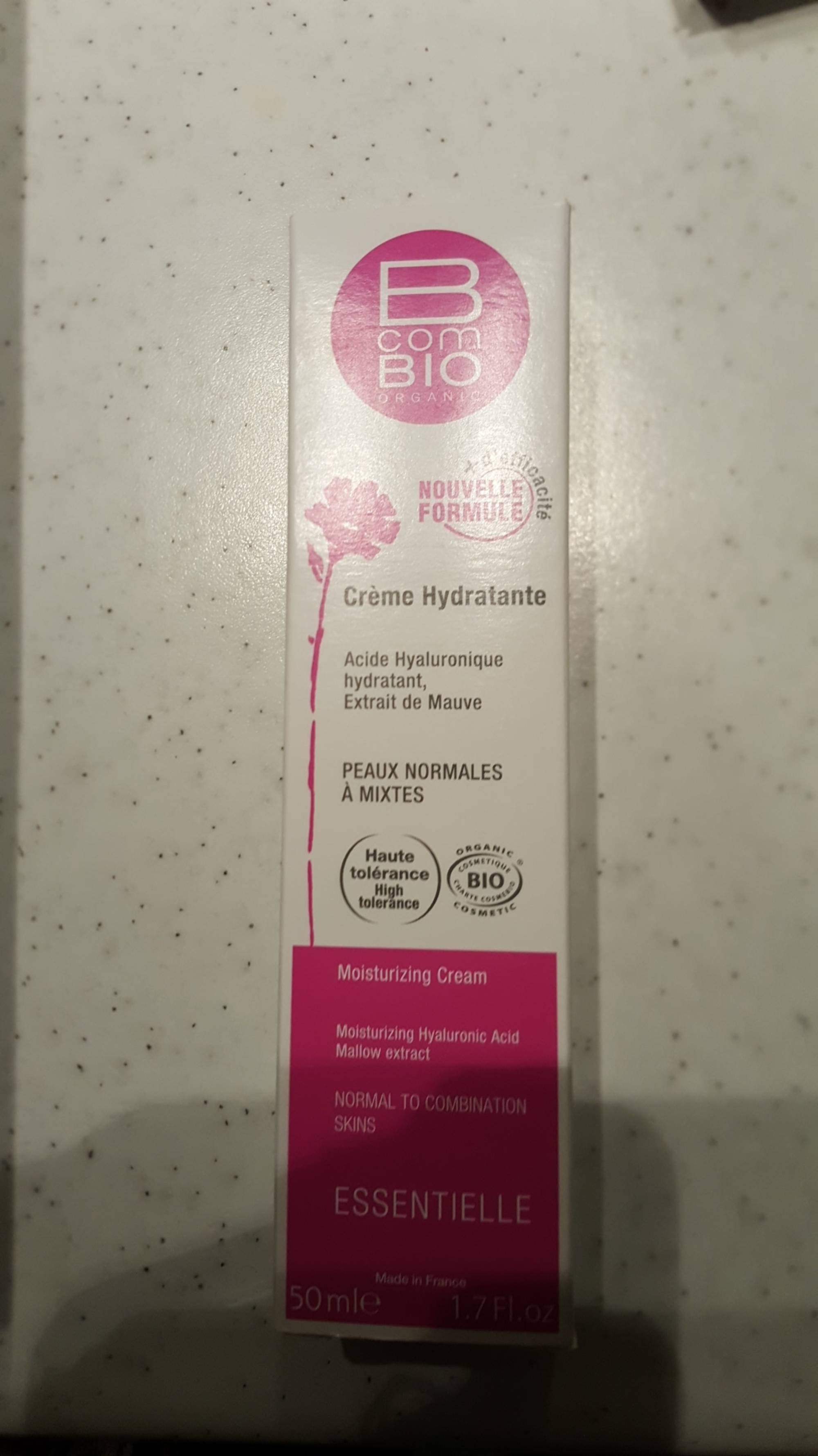 B COM BIO - Crème hydratante - Peaux normales à mixtes